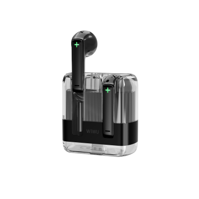 WIWU Bluetooth fülhallgató T21 TWS fekete