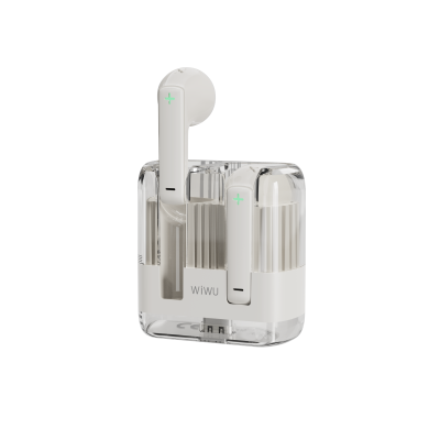 WIWU Bluetooth fülhallgató T21 TWS fehér