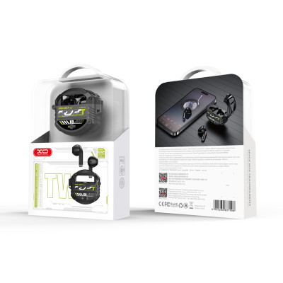 XO Bluetooth fülhallgató G12 TWS fekete