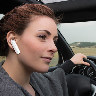 XO Bluetooth fülhallgató BE4 fehér