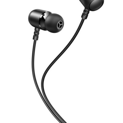 XO vezetékes fülhallgató EP64 jack 3,5 mm fekete