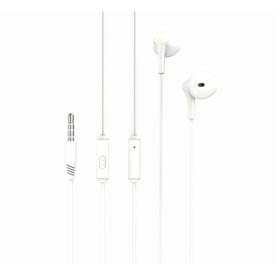 XO vezetékes fülhallgató EP39 jack 3,5mm fehér