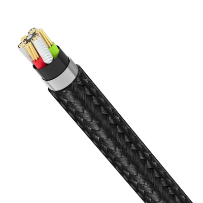 Devia kábel Gracious EC412 USB - Lightning 2,0 m 2,1A fekete