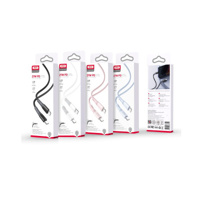 XO kábel NB-Q226A USB-C - Lightning 1m 27W fekete