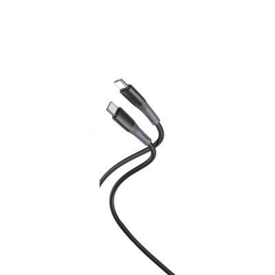 XO kábel NB-Q226B USB-C - USB-C 1m 60W fekete