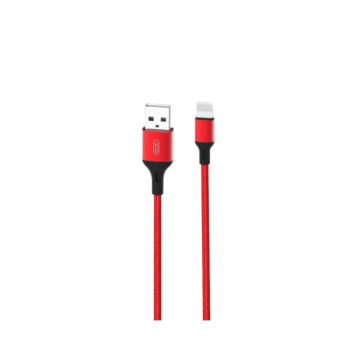 XO kábel NB143 USB - Lightning 1,0 m 2,4A piros