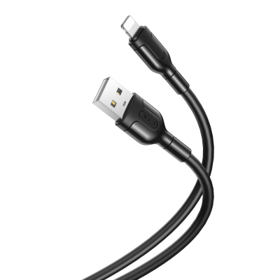 XO kábel NB212 USB - Lightning 1,0 m 2,1A fekete