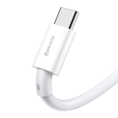 Baseus kábel Superior USB - USB-C 1,0 m fehér 66W