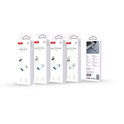 XO adapter NB256B OTG USB - USB-C fehér