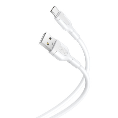 XO kábel NB212 USB - USB-C 1,0 m 2,1A fehér