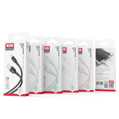 XO kábel NB212 USB - USB-C 1,0 m 2,1A fehér