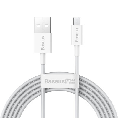 Baseus kábel Superior USB - microUSB 2,0 m 2,0A fehér