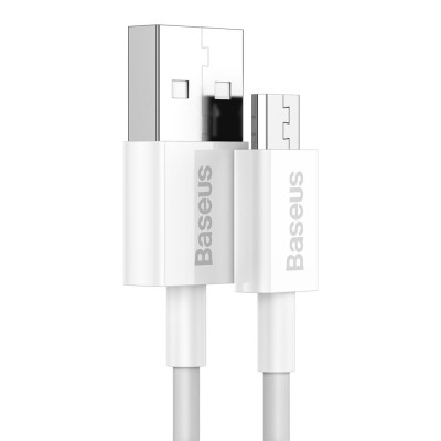 Baseus kábel Superior USB - microUSB 2,0 m 2,0A fehér