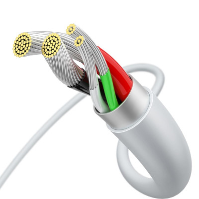 Baseus kábel Superior USB - microUSB 2,0 m 2,0A fehér