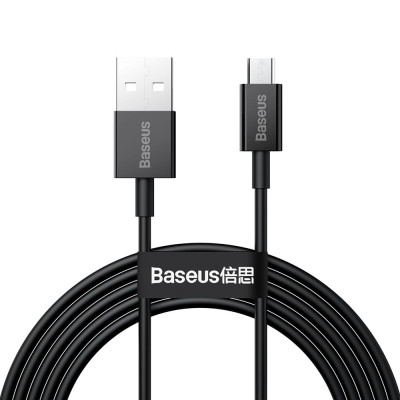 Baseus kábel Superior USB - microUSB 2,0 m 2,0A fekete