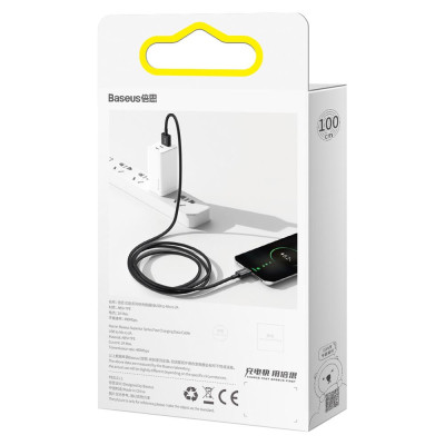 Baseus kábel Superior USB - microUSB 2,0 m 2,0A fekete