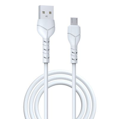 Devia kábel Kintone EC144 USB - MicroUSB 1,0 m 2,1A fehér