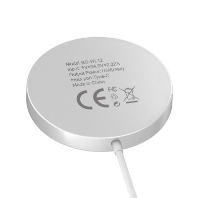 BWOO vezeték nélküli töltő WL-12 15W mobiltelefonhoz