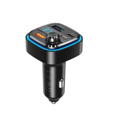 XO Transzmitter FM BCC08 Bluetooth MP3 autós töltő 3,1A fekete