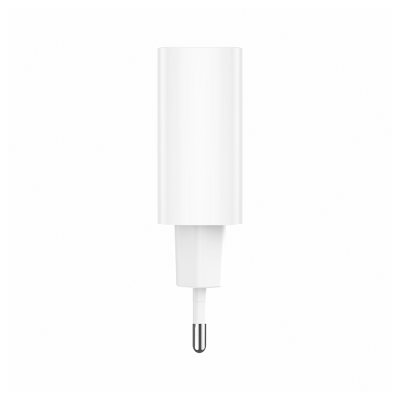 Forever TC-07-30AC PD QC töltő 1x USB-C 1x USB 30W fehér