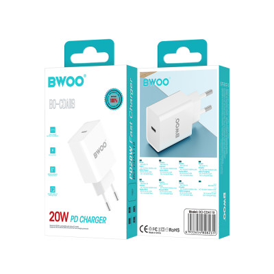 BWOO 20W fali töltő BO-CDA119 USB-C