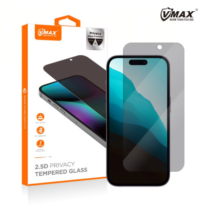 Honor 90 Lite Vmax edzett 0,33mm 2,5D átlátszó privacy (betekintésgátló) üvegfólia