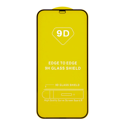 Samsung Galaxy A02s / A03s előlapi edzett üveg fekete kerettel 9D