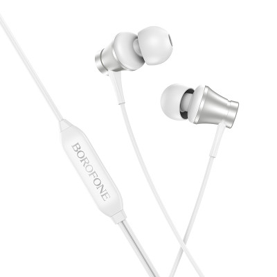 Borofone fülhallgató BM73 Platinum ezüst