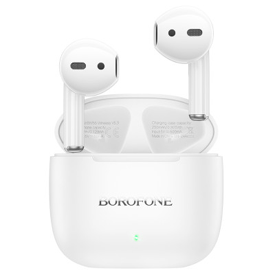 Borofone TWS Bluetooth fülhallgató BW56 Jane fehér