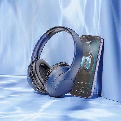 Borofone fejhallgató BO23 Glamour Bluetooth kék