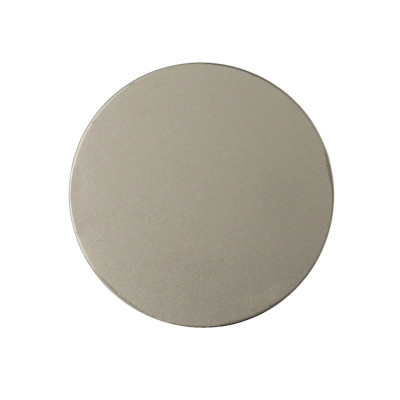 Fém lemez mágneses tartókhoz - kerek 40mm fekete