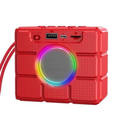 Borofone hordozható Bluetooth hangszóró BR16 Gage piros