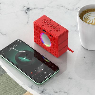 Borofone hordozható Bluetooth hangszóró BR16 Gage piros