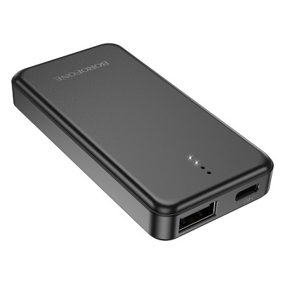 Borofone power bank 2500mAh BJ48 Mini - USB - fekete