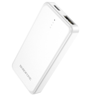 Borofone power bank 2500mAh BJ48 Mini - USB - fehér