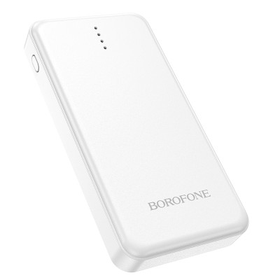 Borofone power bank 2500mAh BJ48 Mini - USB - fehér