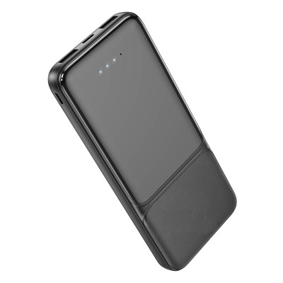 Borofone power bank 10000mAh BJ33 Creed - 2xUSB - fekete