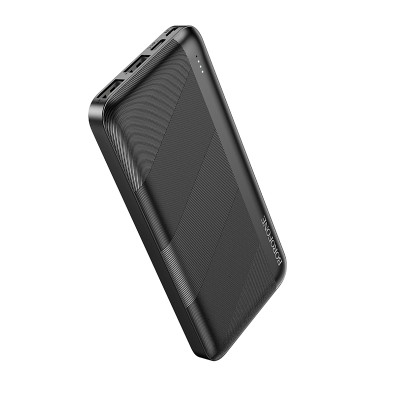Borofone power bank 10000mAh BJ27 Pindar - 2xUSB - fekete