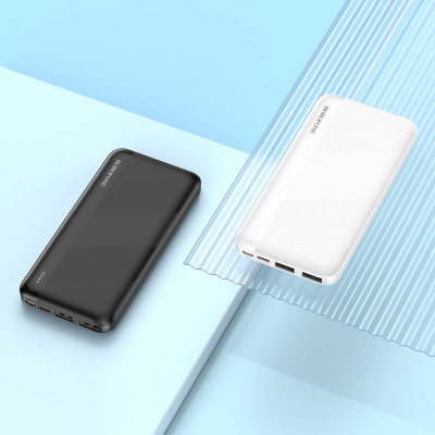 Borofone power bank 10000mAh BJ27 Pindar - 2xUSB - fekete
