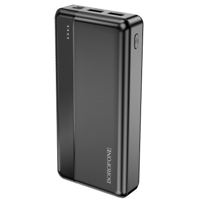 Borofone power bank 20000mAh BJ24A - 2xUSB - fekete