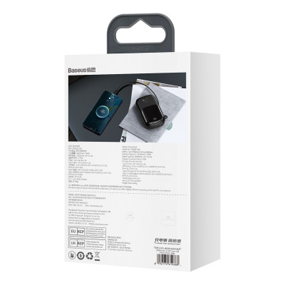 Baseus power bank 20000mAh Qpow Pro - USB + Type C - PD 22,5W Type C kábellel (PPQD060301) fekete