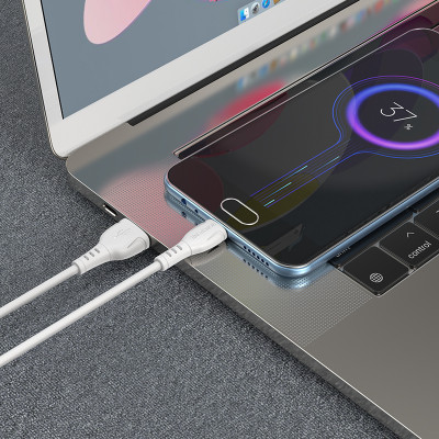 Borofone kábel BX51 Triumph - USB - Micro USB - 2,4A 1 méter fehér