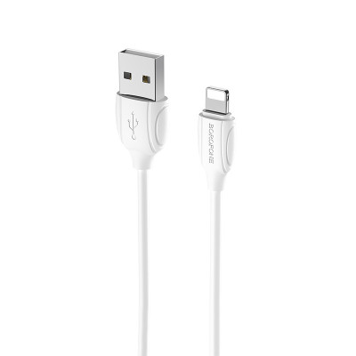 Borofone kábel BX19 Benefit - USB - Lightning - 2,4A 1 méter fehér