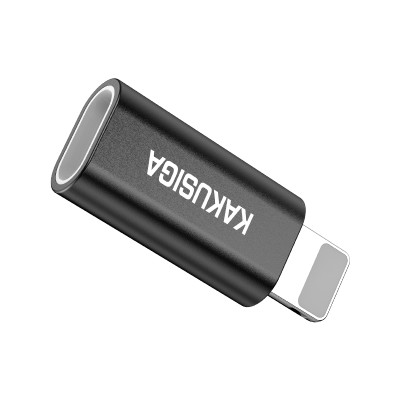 KAKU adapter KSC-559 Chenxing - Micro USB - Lightning - fekete