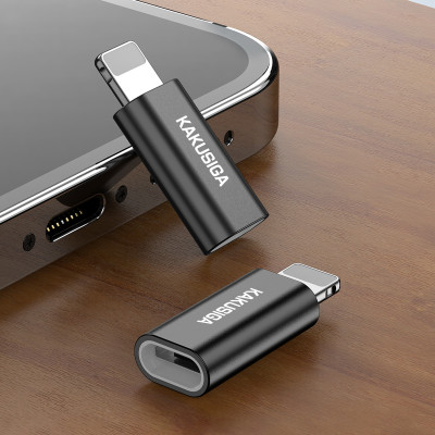 KAKU adapter KSC-559 Chenxing - Micro USB - Lightning - fekete