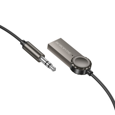 Borofone Bluetooth AUX vevő BC56 Peaceful szürke