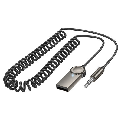 Borofone Bluetooth AUX vevő BC56 Peaceful szürke