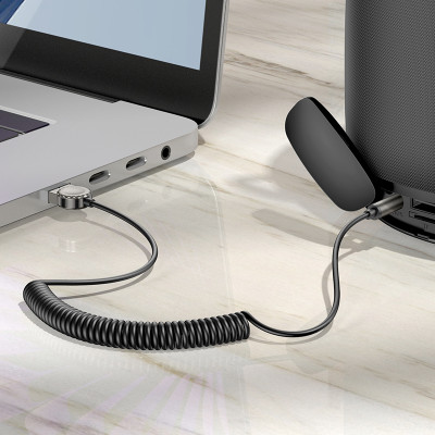 Borofone Bluetooth AUX vevő BC56 Peaceful szürke