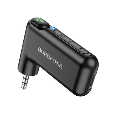 Borofone Bluetooth AUX vevő BC35 Wideway fekete