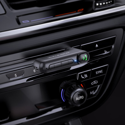 Borofone Bluetooth AUX vevő BC35 Wideway fekete